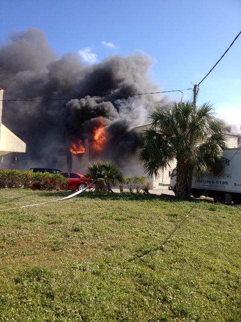 Major Fire Near Mizner Park In Boca Raton