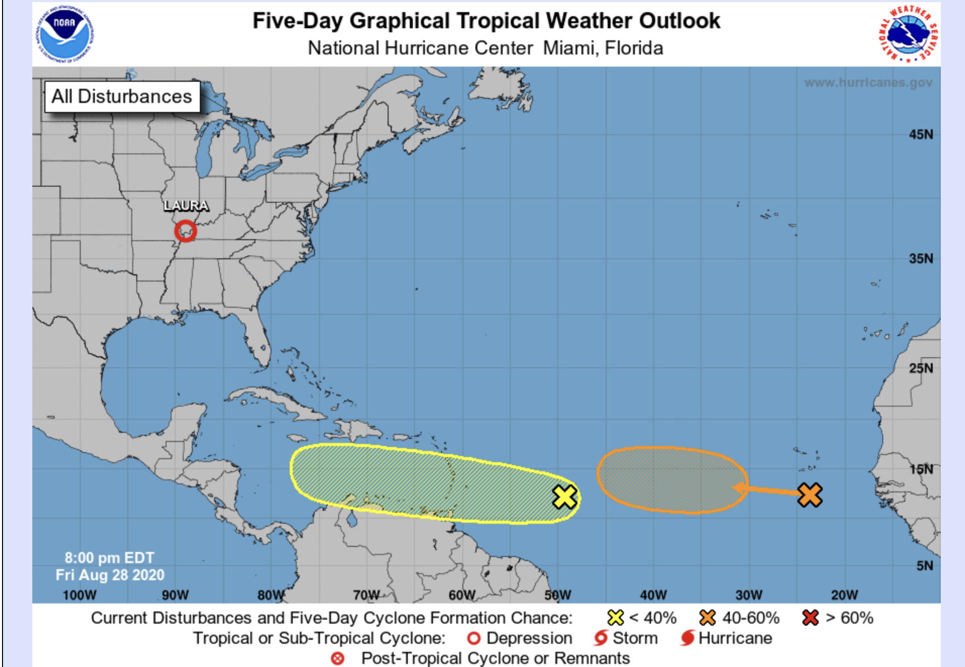 NATIONAL HURRICANE CENTER: Wave Tracking To Florida More Likely To ...