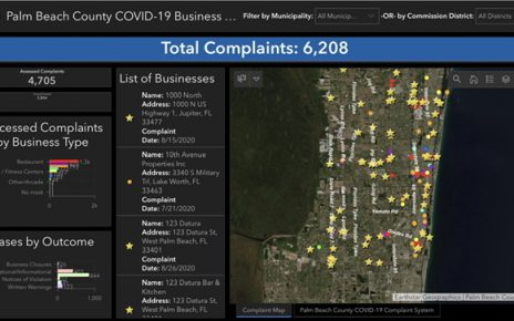 covid-19 complain map
