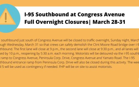 I-95 closure