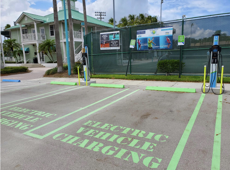 Free Electric Car Charging Spots Added In Delray Beach