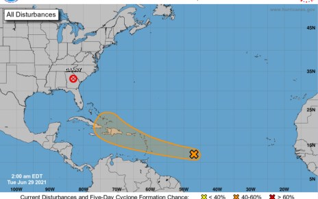 Hurricane center June 29 2021 early
