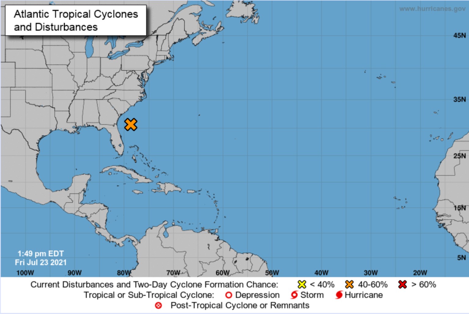HURRICANE CENTER: Tropical Depression Likely To Form Within Days Near ...