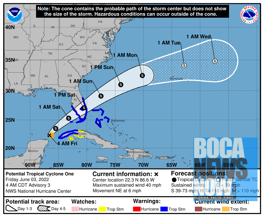 STORM SPEEDS, TROPICAL STORM WARNING IN EFFECT FOR SOUTH FLORIDA ...