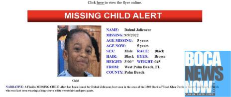 Missing child found dead