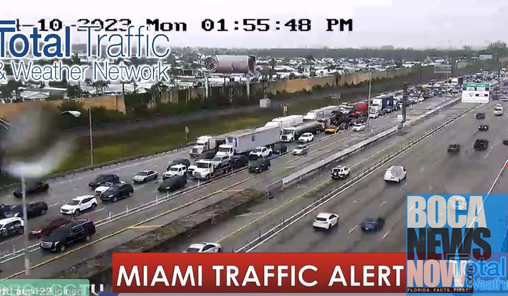 TRAFFIC ALERT: Major Accident In Miami Backing Up Traffic Into Broward ...