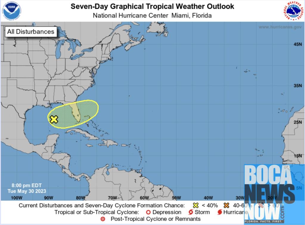 HURRICANE CENTER New System In Gulf, Florida In Extended Forecast