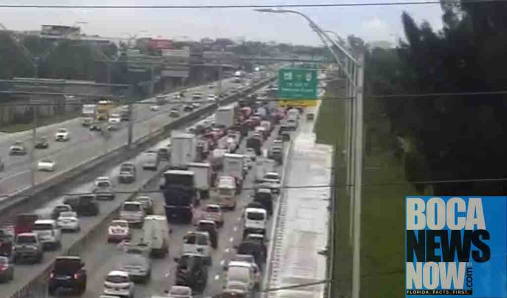 Major Broward County Crash Backing Up I-95 Traffic Into Boca Raton - Vimarsana News