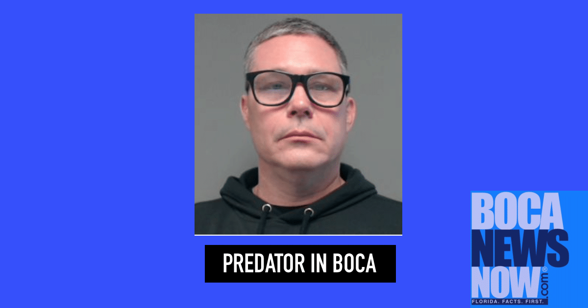 This Guy Is A Predator, He Lives In Boca Raton, We Know Where - Vimarsana News