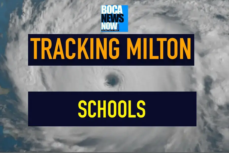 Schools In Palm Beach County And Broward County Announce Closures For