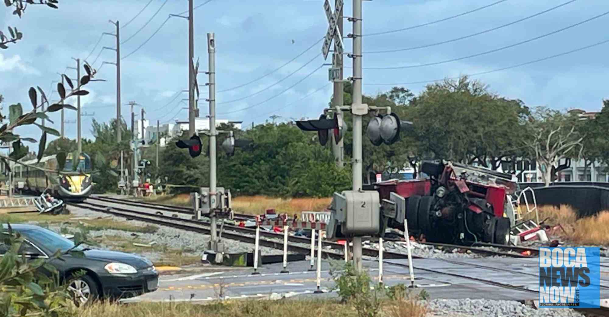 Delray Beach Suspends Four Following Fire Truck Crash With Brightline ...